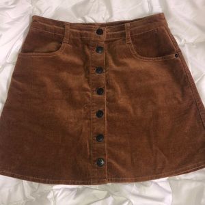 Brandy Melville Corduroy Skirt